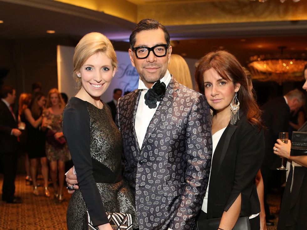 337 Megan Pruitt Winder, from left, Ceron and Michelle Avina at Catwalk for a Cure November 2013