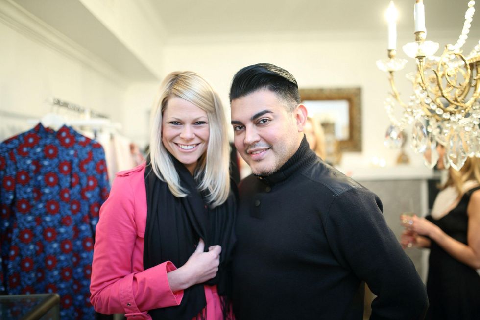 34 Cortney Hall and Edward Sanchez at the Baanou Grand Opening Party November 2014