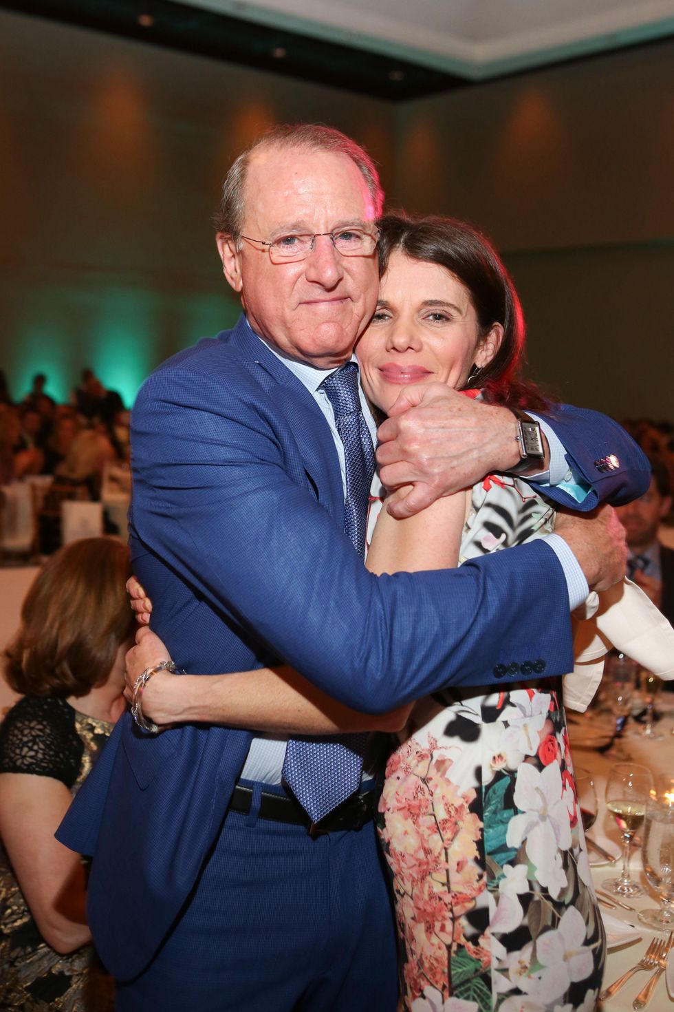 34 Survivor David Solomon with his doctor and Commitment to Care award recipient Dr. Dejka Araujo