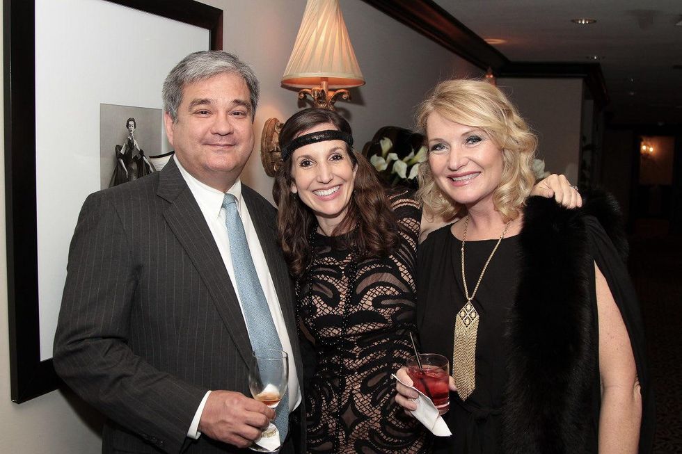 340 Gabriel and Lisa Vasquez, from left, with Suzi Hanks at the Devereux Texas Gala March 2015