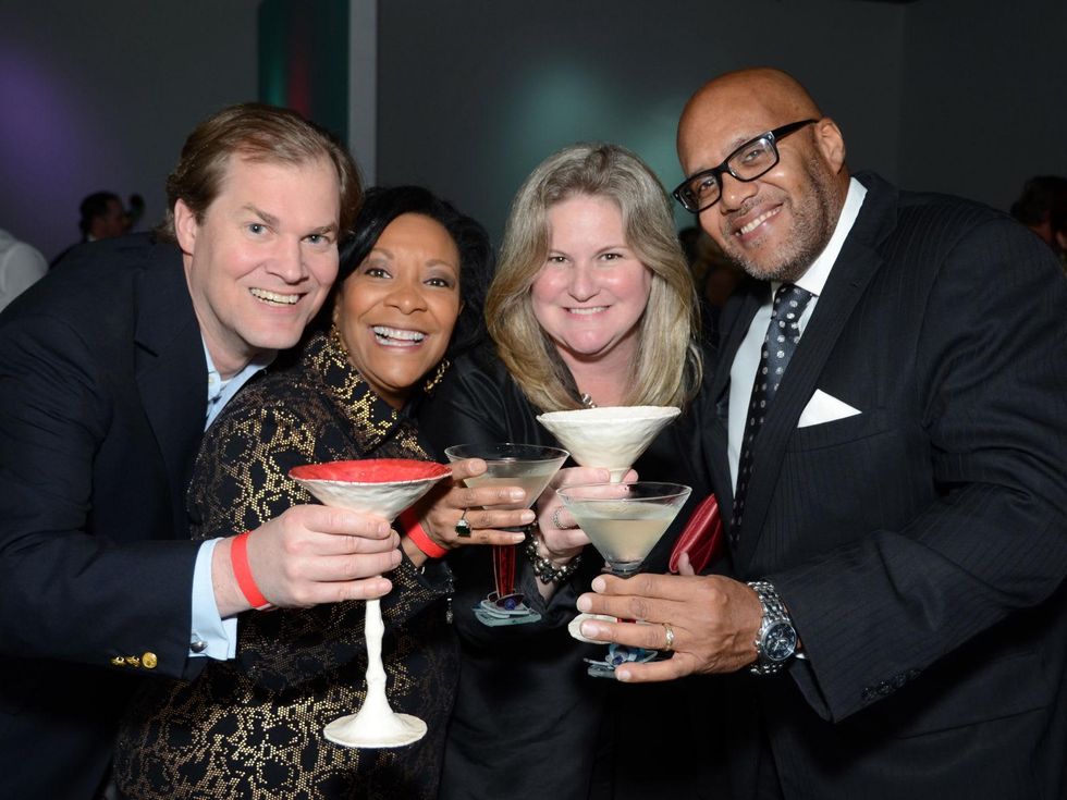 35, Martini Madness, January 2013, George Vaughan, Beryl Basham, Heidi Vaughan, Daryl Basham