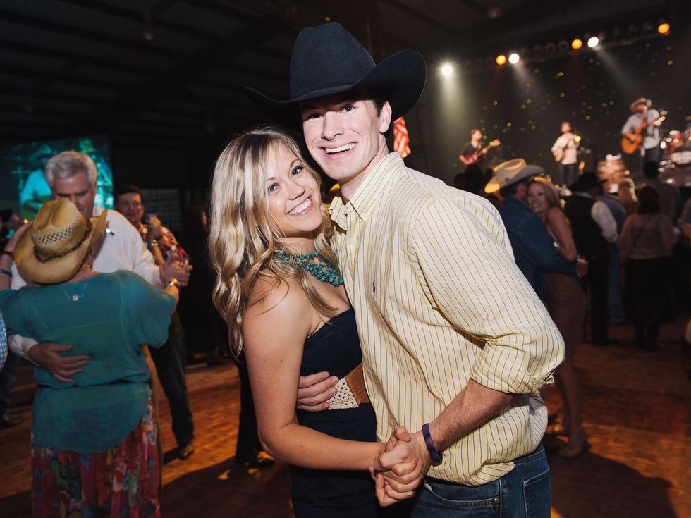 36 Houston Cattle Baron's Ball April 2013 Jessica Lantz, Travis Jones