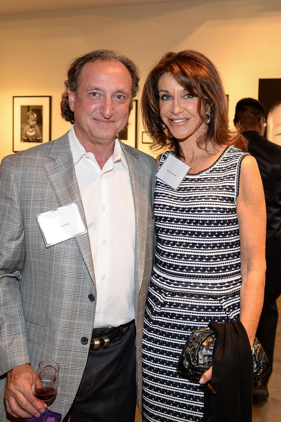 36 Lauren and Paul Grossbard at the HeartGift photo exhibition May 2014
