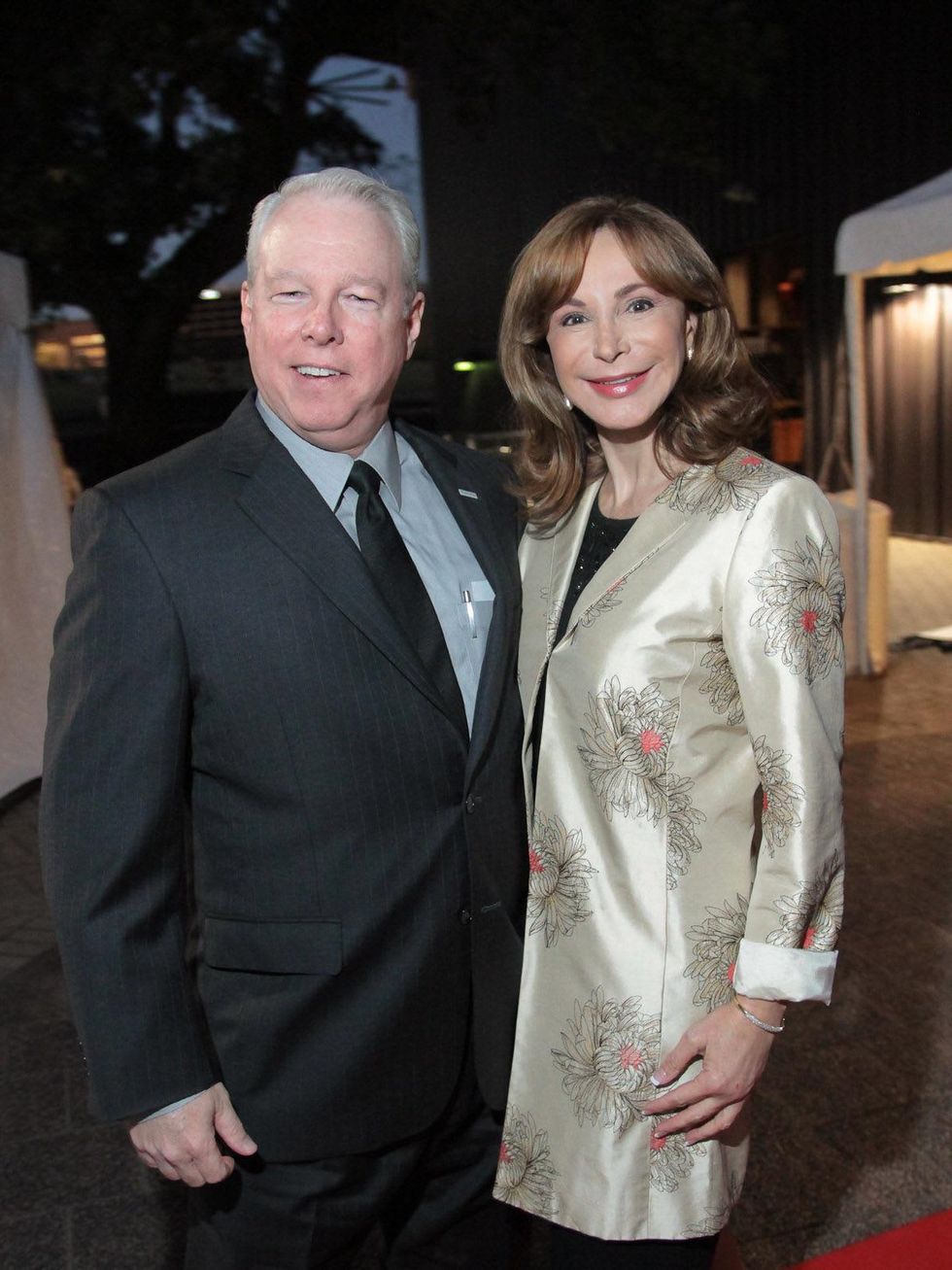 36 Rob Jackson and Sharon Adams at the Miller Outdoor Theatre Gala October 2013