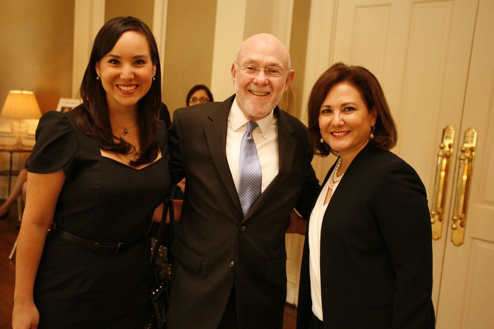 37 Laura Ilgun, from left, Dr. David Poplack and Victoria Martinez Guerra at the Texas Children's Hospital Celebration of Champions luncheon October 2014