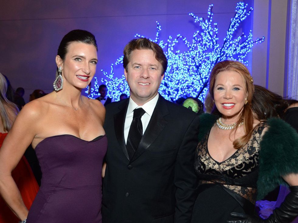 37 Melissa and Mike Mithoff, from left, with Cindy Rose at the UNICEF Gala October 2014
