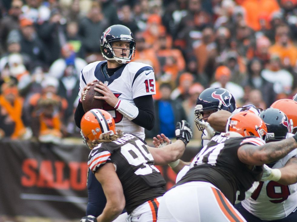 37 Texans vs. Browns first half November 2014 Ryan Mallett 15