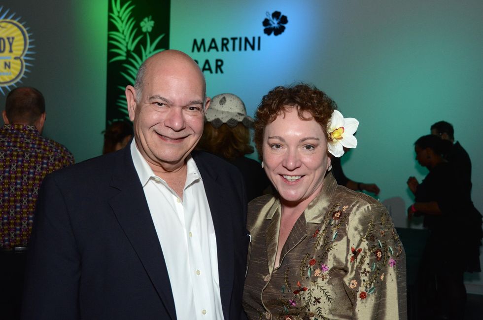 373 Bob Lordi and Julie Farr at the Craft Museum Martini Madness party January 2015