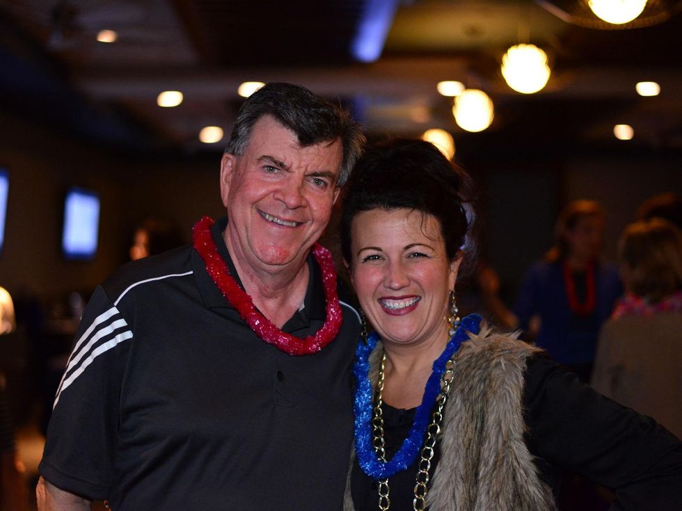 38 our 36 Kenny Hand and Kimberli Bowman at the Literacy Advance Reader Cup February 2014