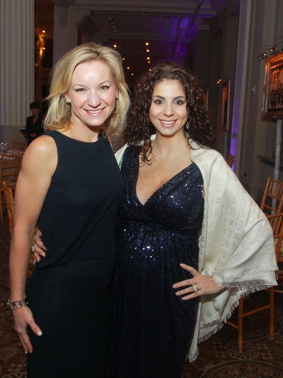 39 Emily Paull, left, and Juliet Moths at the Houston Symphony gala.