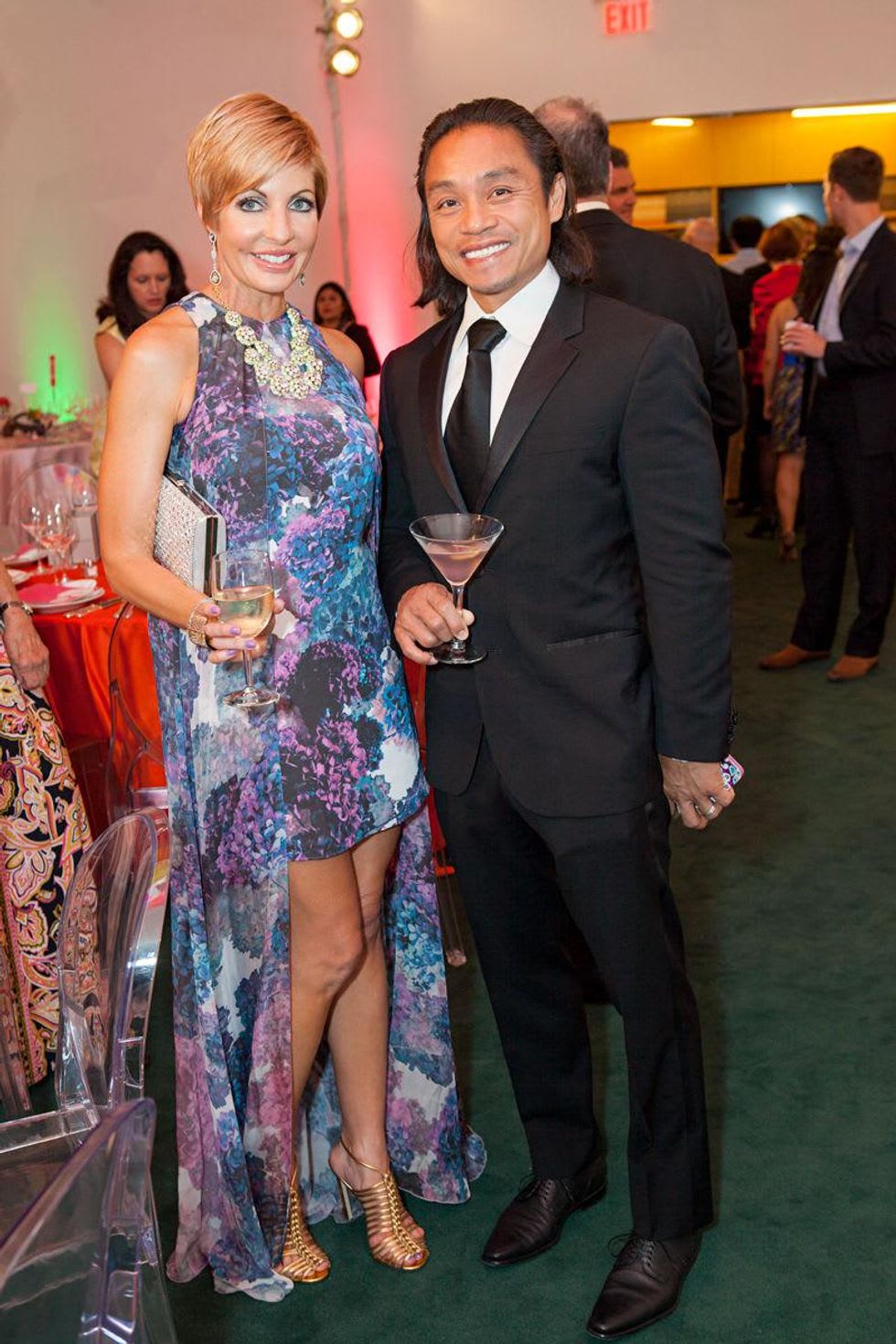 39 Staci and Quang Henderson at the Blaffer Gala May 2014