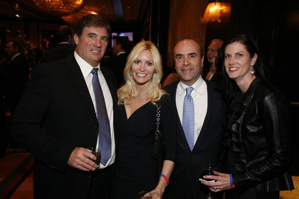 39 Steve and Laura McNear, left, and Stephen and Kasey Keller at An Evening with a Legend February 2015