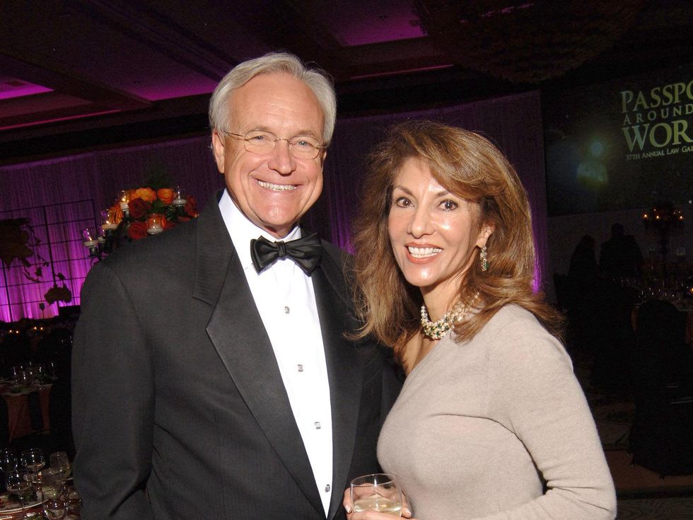 391 University of Houston Law Center Gala April 2013 Bill King and Neda Ladjevardian