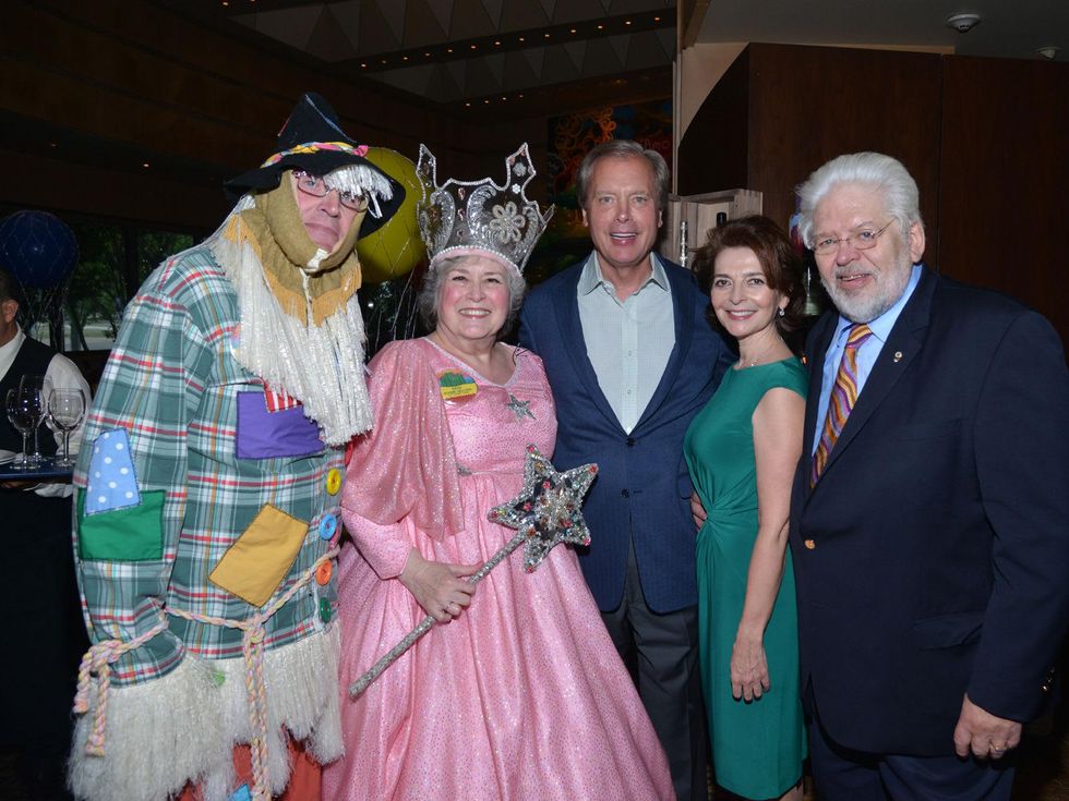 3S Carel Stith, from left, Bonnie Hellums, David Dewhurst, Lidya Osadchey and Gerald Franklin at the Emerald City ESCAPE Celebrity Serve Benefit April 2014