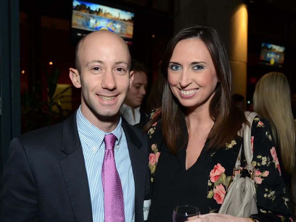 4 Andrew Scott and Emily Carman at the Holocaust Museum Houston's Next Generation Young Professionals kickoff party November 2013