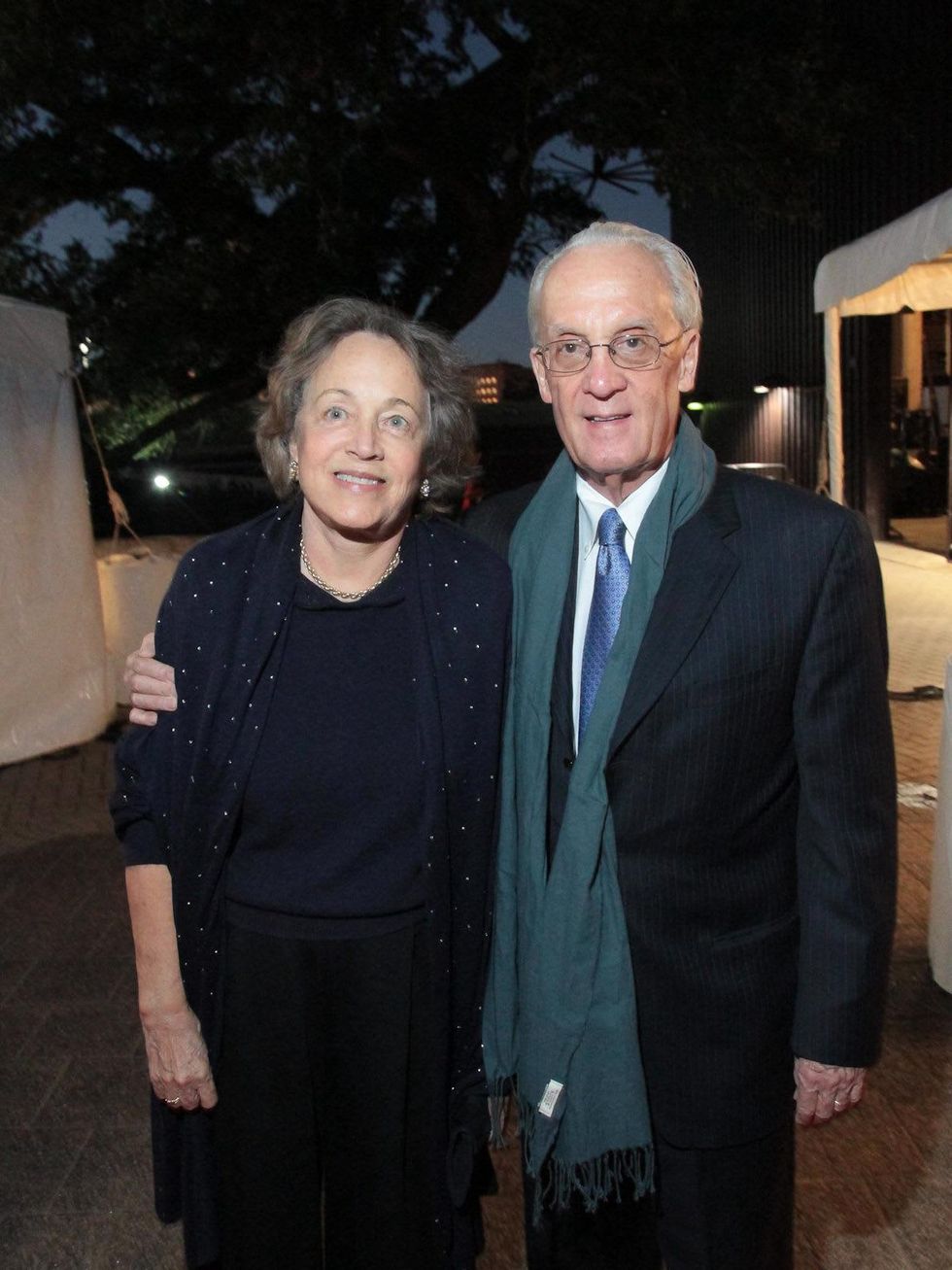 4 Anne and Peter Brown at the Miller Outdoor Theatre Gala October 2013