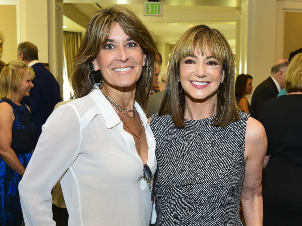 4 Annie Amante, left, and Janet Gurwitch at the Baylor Teen Health Clinic luncheon October 2013