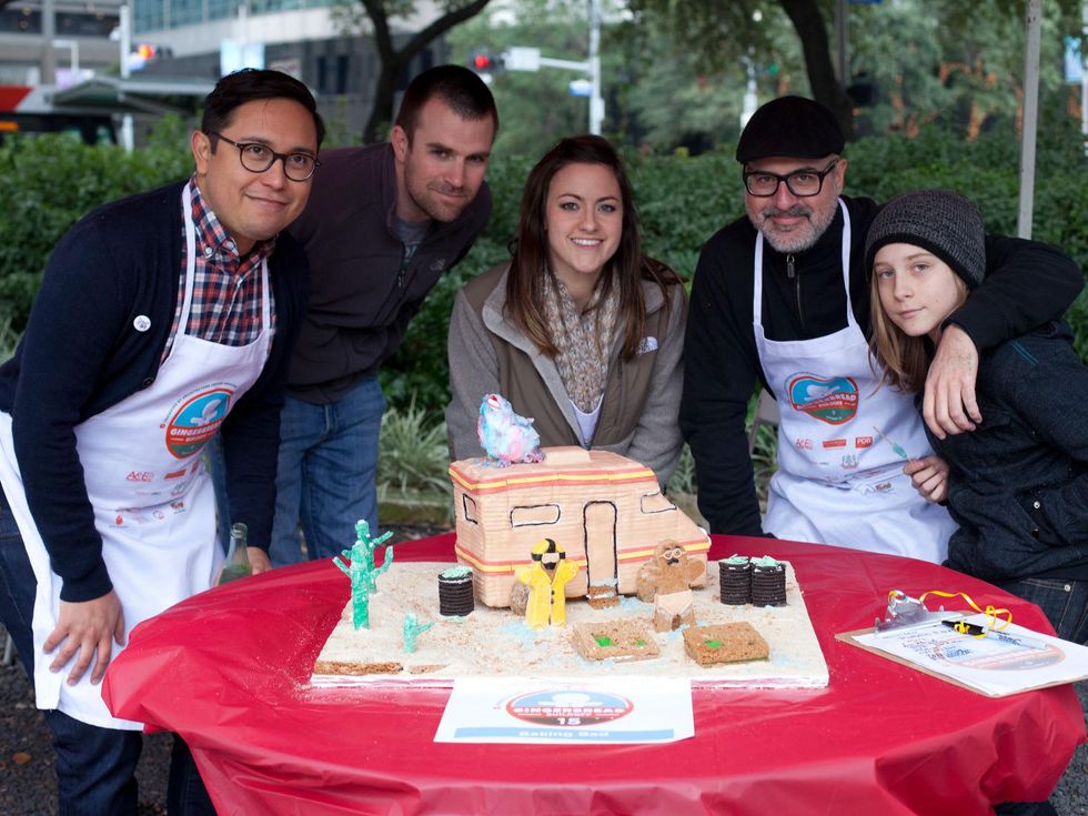 4 Annual AIA Gingerbread build-off December 2013 Baking Bad