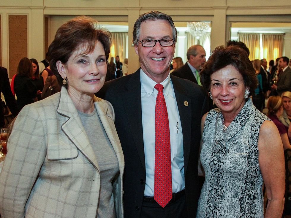 4 Bobbie Nau, from left, Steve Costello and Kathy Goosen at the RFS Blue Plate Special Cafe November 2013
