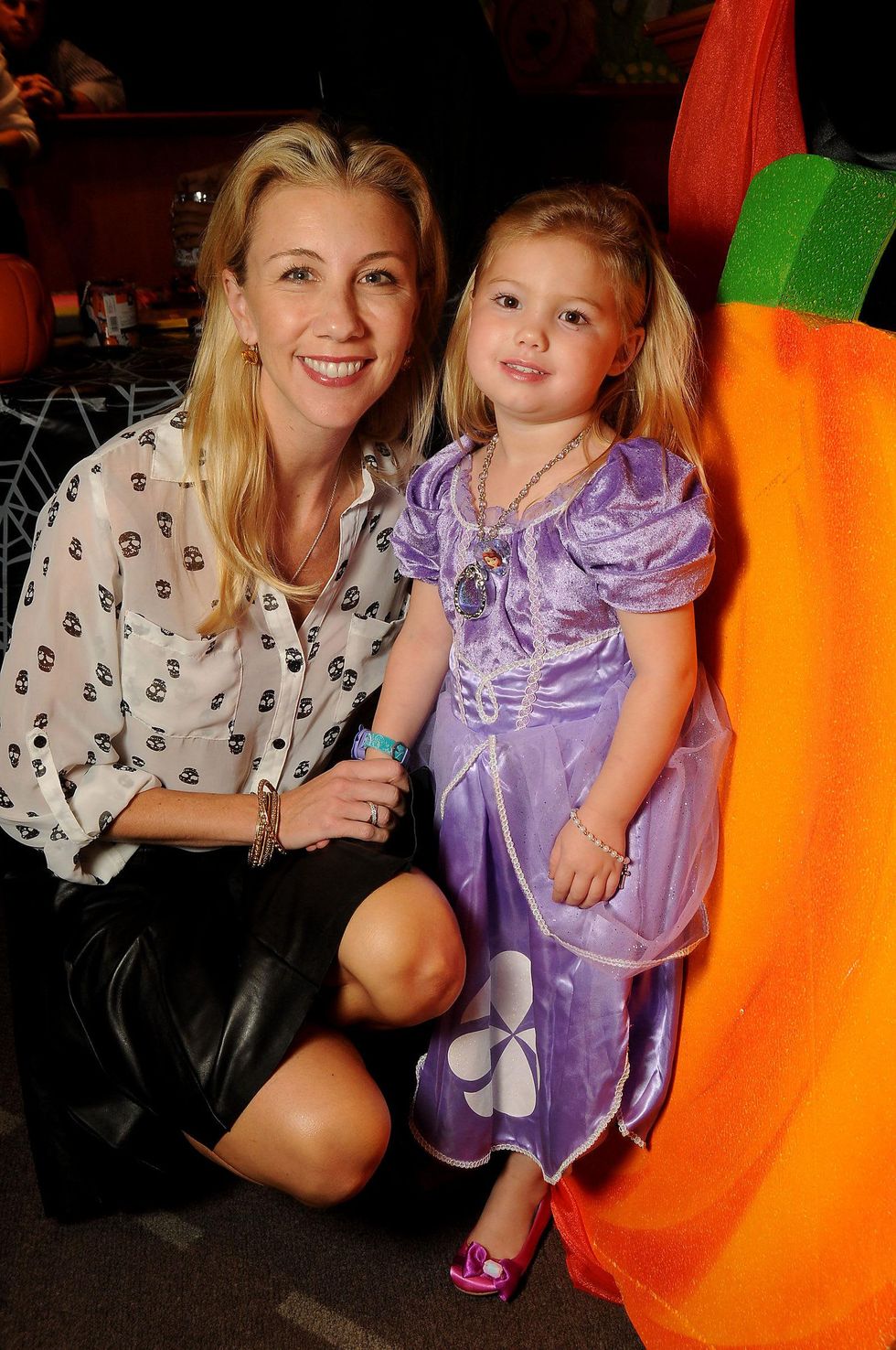 4 Cathy Herr with Lauren at the M.D. Anderson Kids Halloween October 2014