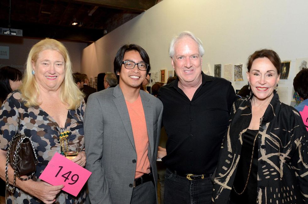 4 Coco Blaffer, from left, Ken General, Wade Wilson and Anna Dean at Luck of the Draw May 2014