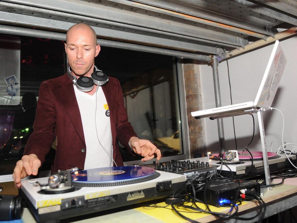 4 D.J. Dave Wrangler at Diverseworks' Fashion Fete