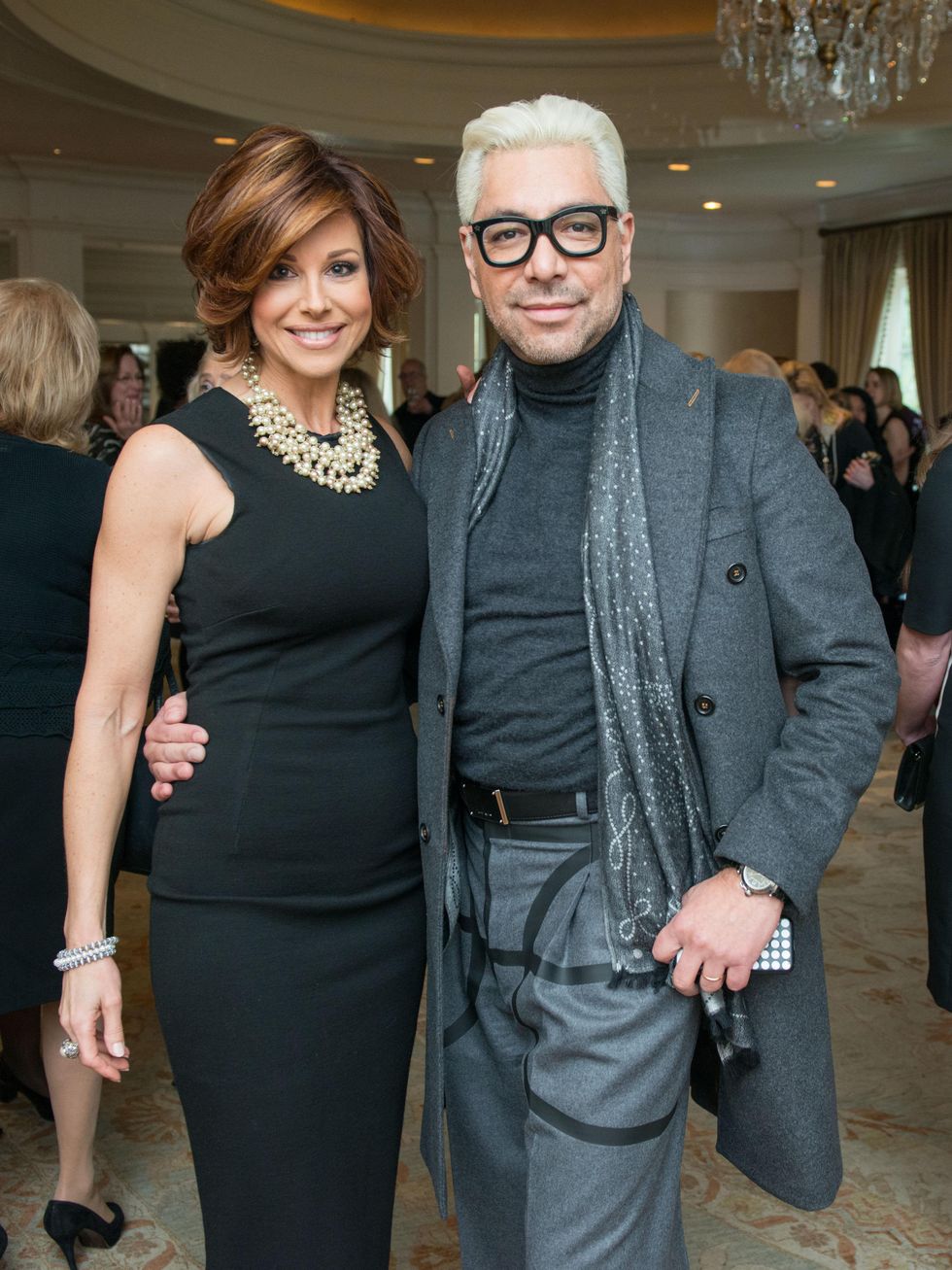 4 Dominique Sachse and Ceron at the Passion for Fashion luncheon March 2015