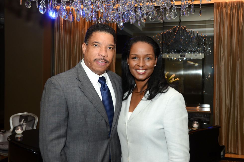 4 Doug and Winell Herron at the inaugural Blue Cure luncheon and lecture