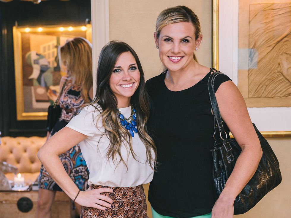 4 Drybar launch event September 2013 Blair Conder, Laura Pettitt