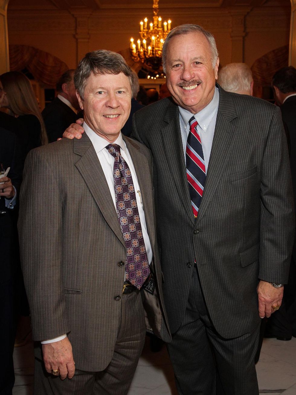 4 Ed Emmett and Ed McMahon at the Men of Distinction kick-off party February 2014