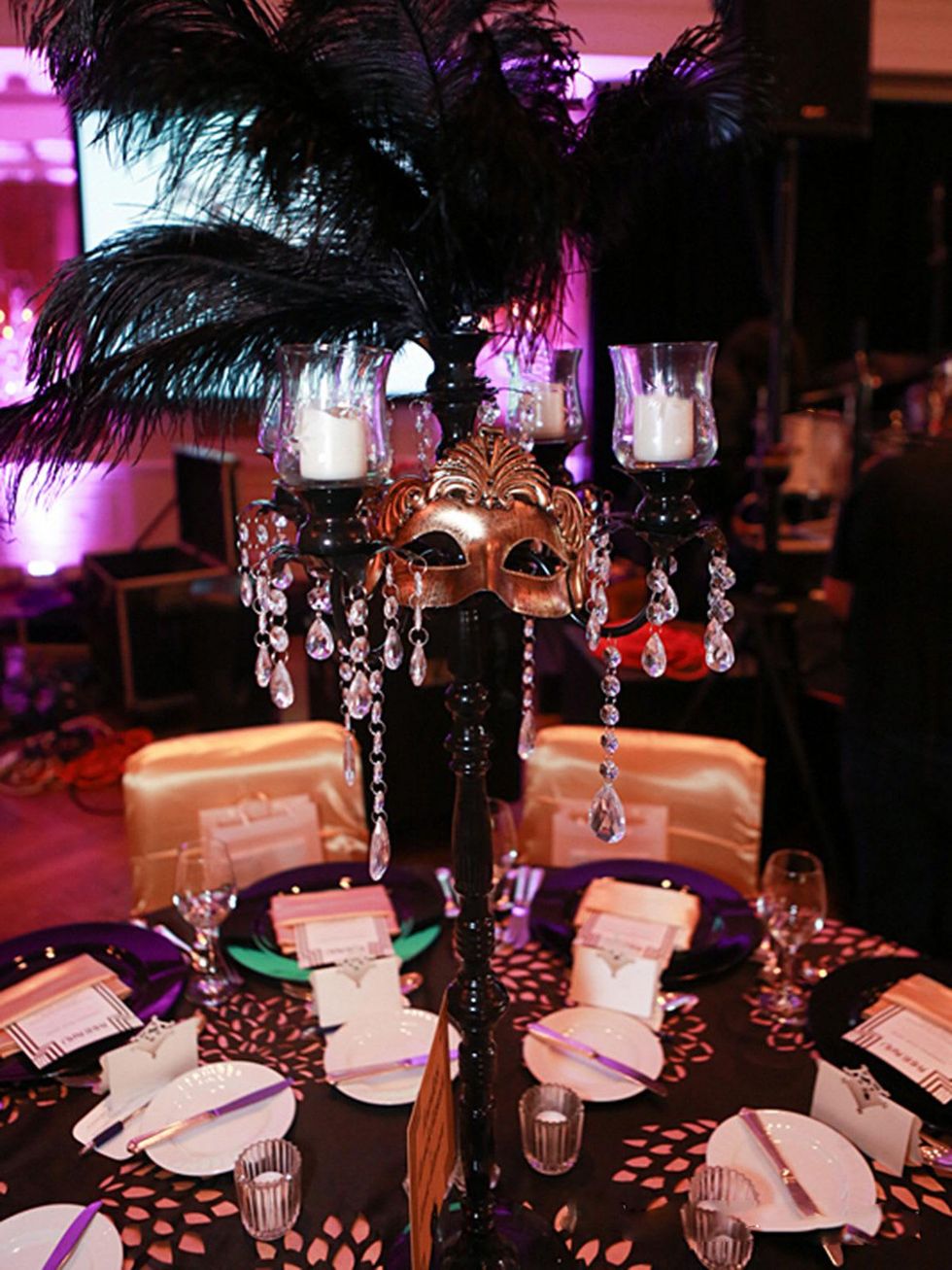 4 EnVogue Events oversaw everything d\u00e9cor at Hope Masquerade for a Cure Gala November 2013