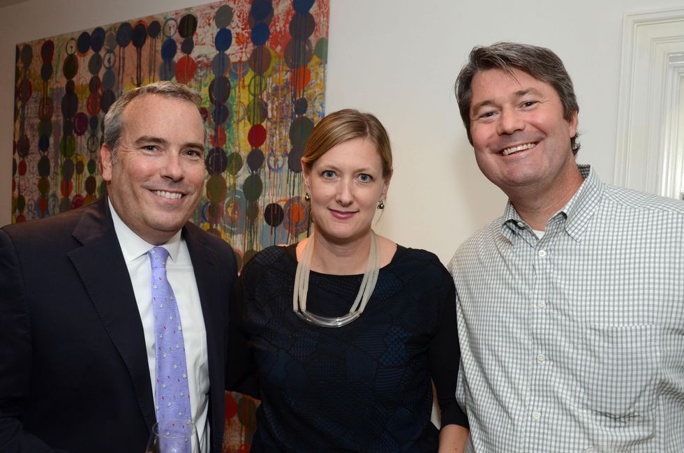 4 Fashion Fete Kickoff August 2013 Jason Fuller, Elizabeth Dunbar, Patrick Wade