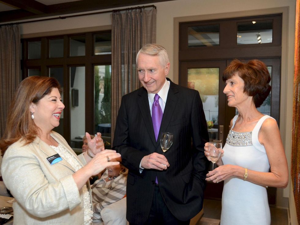 4 Houston Ballet Ambassadors event September 2013 Judy Waters, Phil Bazelides and Diane Bazelides