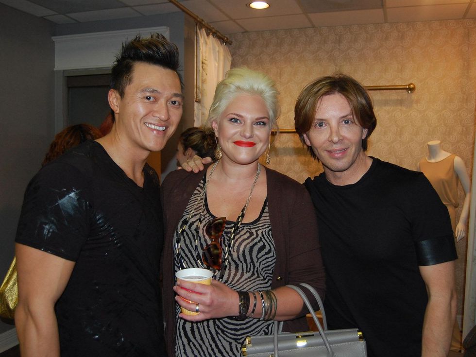 4 Houston Designed kickoff event July 2013 Dale Tu, Aubrie Layne, David Bamford