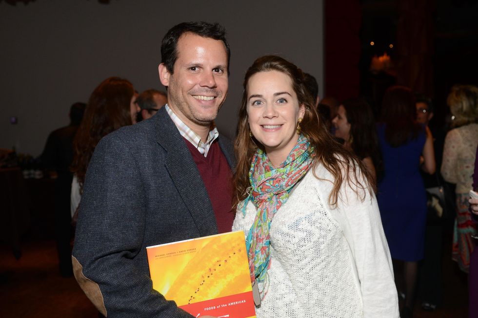 4 Jack Highberger and Marika Horn at the Cordua cookbook event November 2013