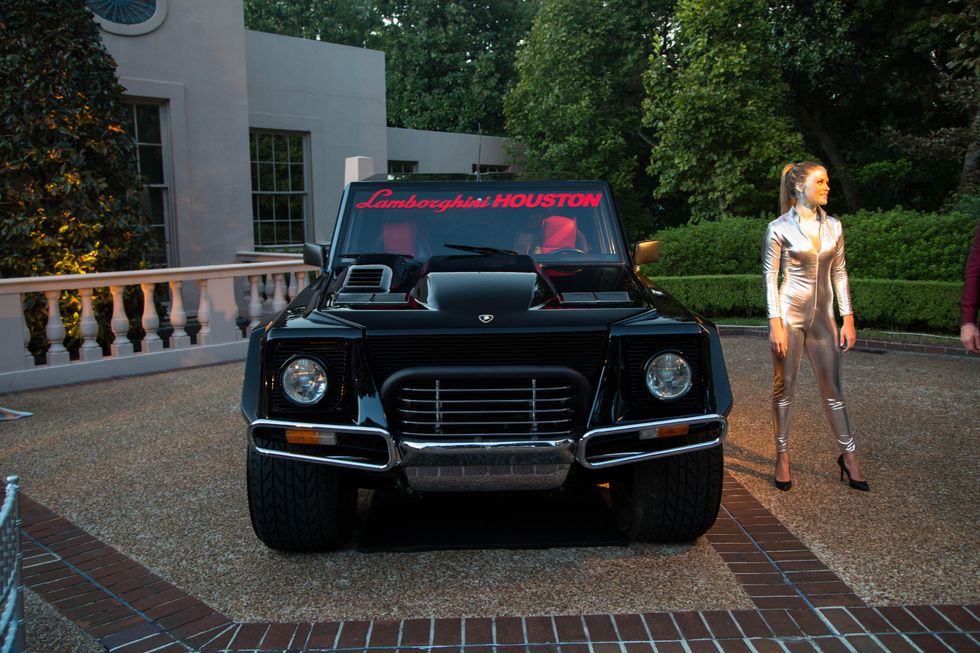 4 Lamborghini model at the Lamborghini party September 2014