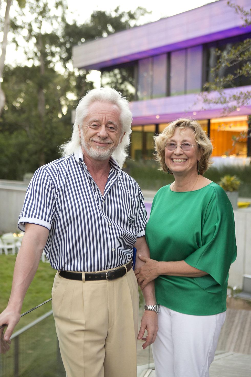 4 Michael and Natasha Bleyzer at the Bayou Preservation Association 15th annual glala Bayoutopia October 2014