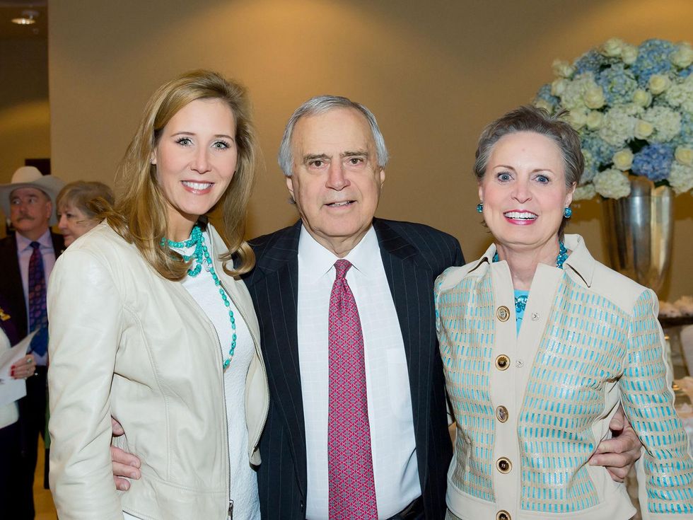 4 Michelle Wasaff, from left, Steve Stevens and Sharleen Walkoviak at the Rodeo Trailblazer Awards Luncheon February 2015