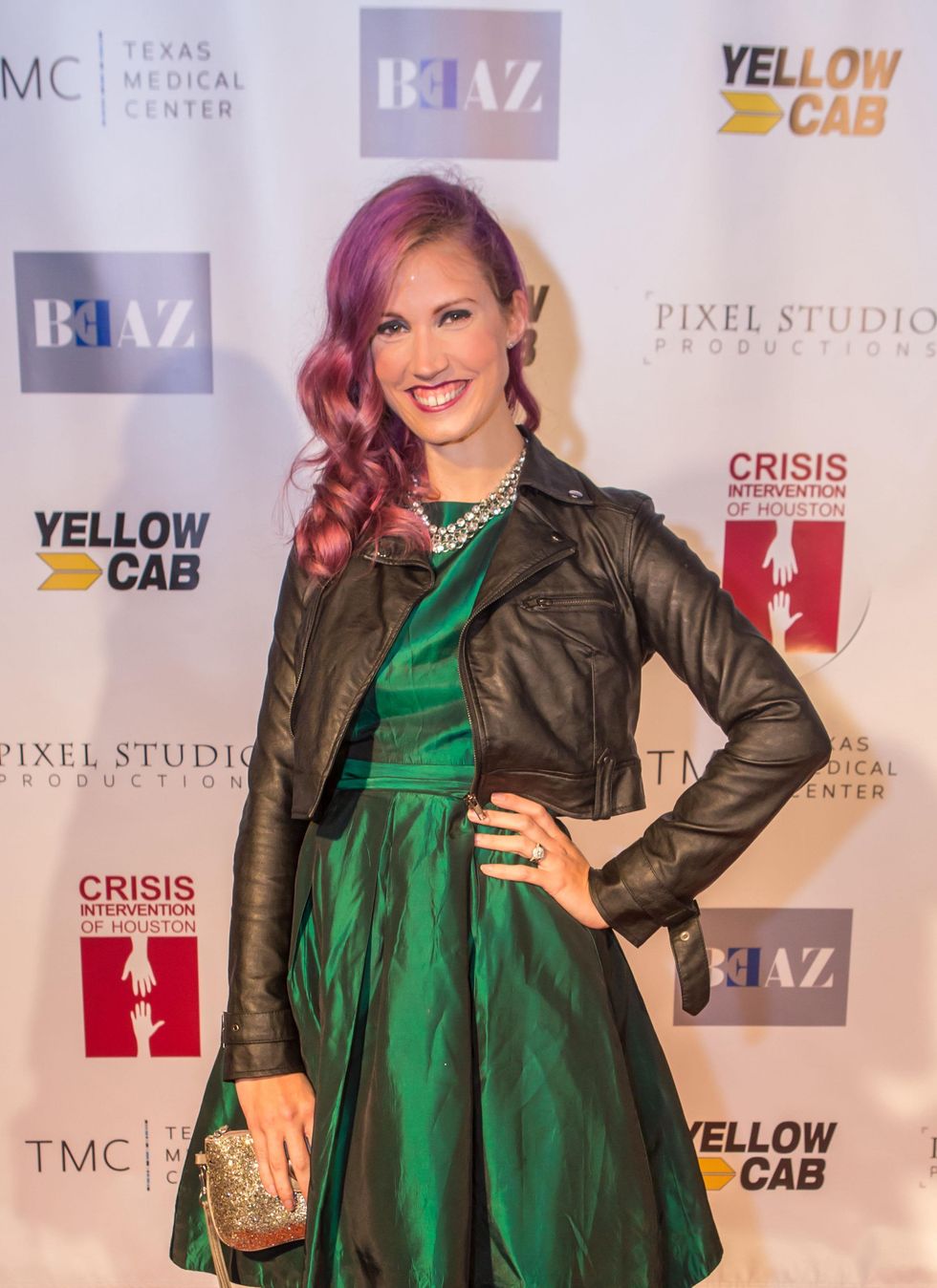 4 Natalie Harris at the Beat the Holiday Blues event December 2014