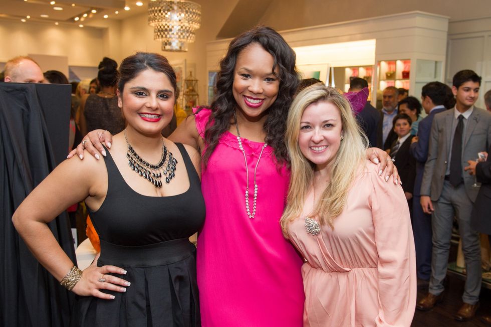 4 Nissa Khan, from left, Ashley Wyatt and Kelly Buchanan Laning at the Houston Grand Opera Ovation Awards March 2014