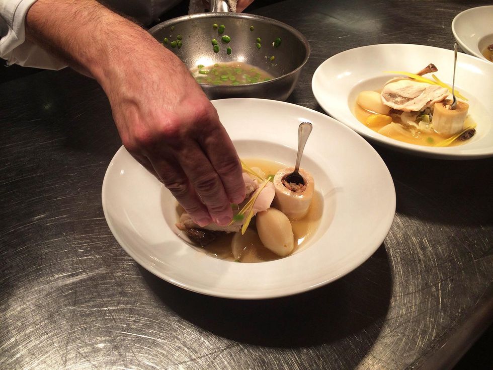 4 Philippe Schmit foie gras dinner March 2014