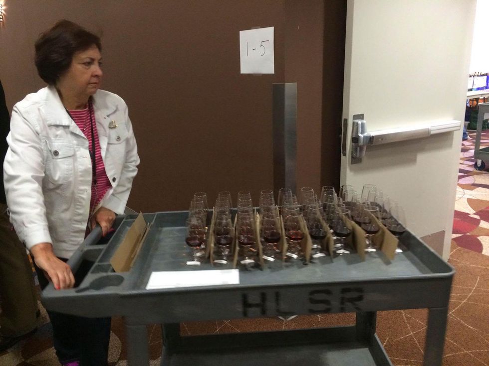 4 Rodeo Uncorked judging tour November 2013