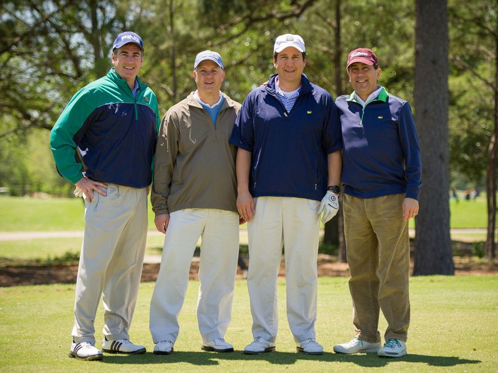 4 Scott Nielson, from left, Chris McLean, David Castaneda and Dan Castaneda at the Children's Museum Spring Golf Classic April 2014