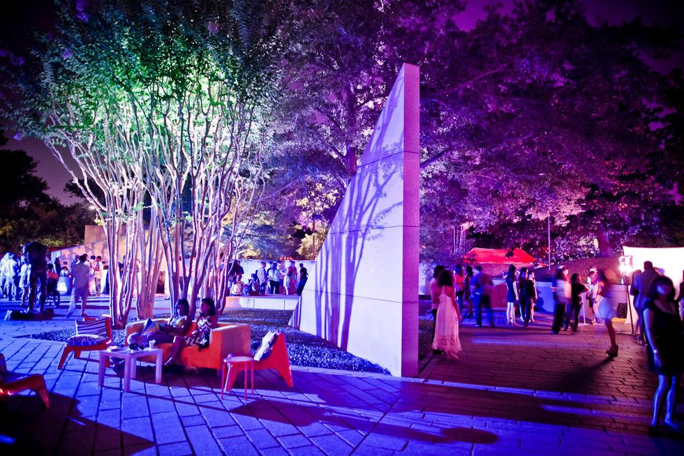 4 Summer Fun at MFAH Mixed Media Designed by IKEA August 2013, crowd venue