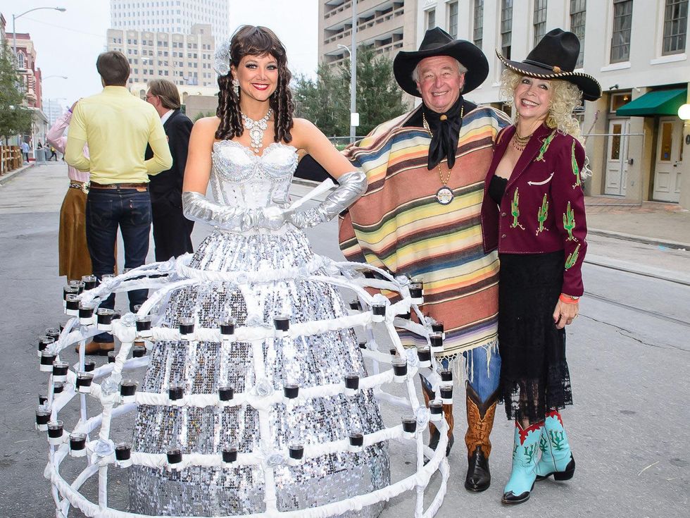 4, Tremont House Mardi Gras, February 2013, Dick DeGuerin, Janie DeGuerin