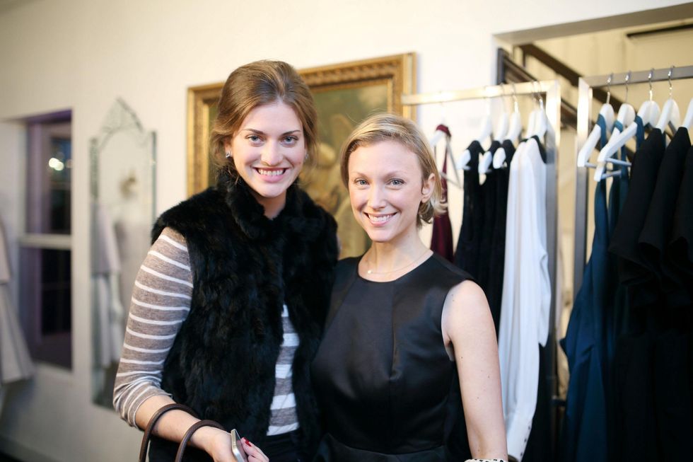 40 Molly Jodiet, left, and Jackie Effenson at the Baanou Grand Opening Party November 2014