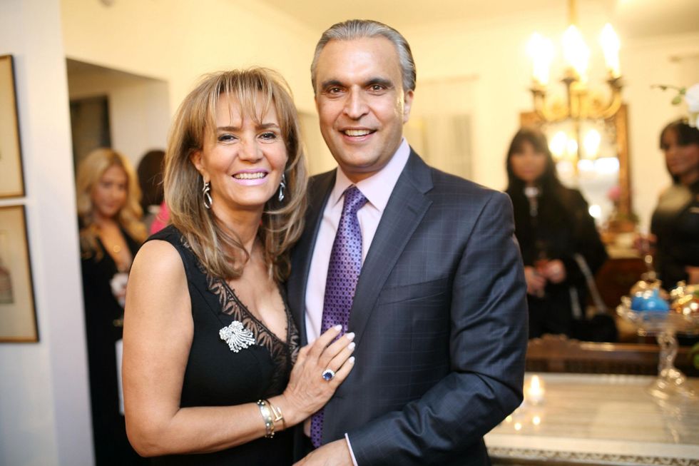 41 Hanna Taghi and Peter Maitala at the Baanou Grand Opening Party November 2014