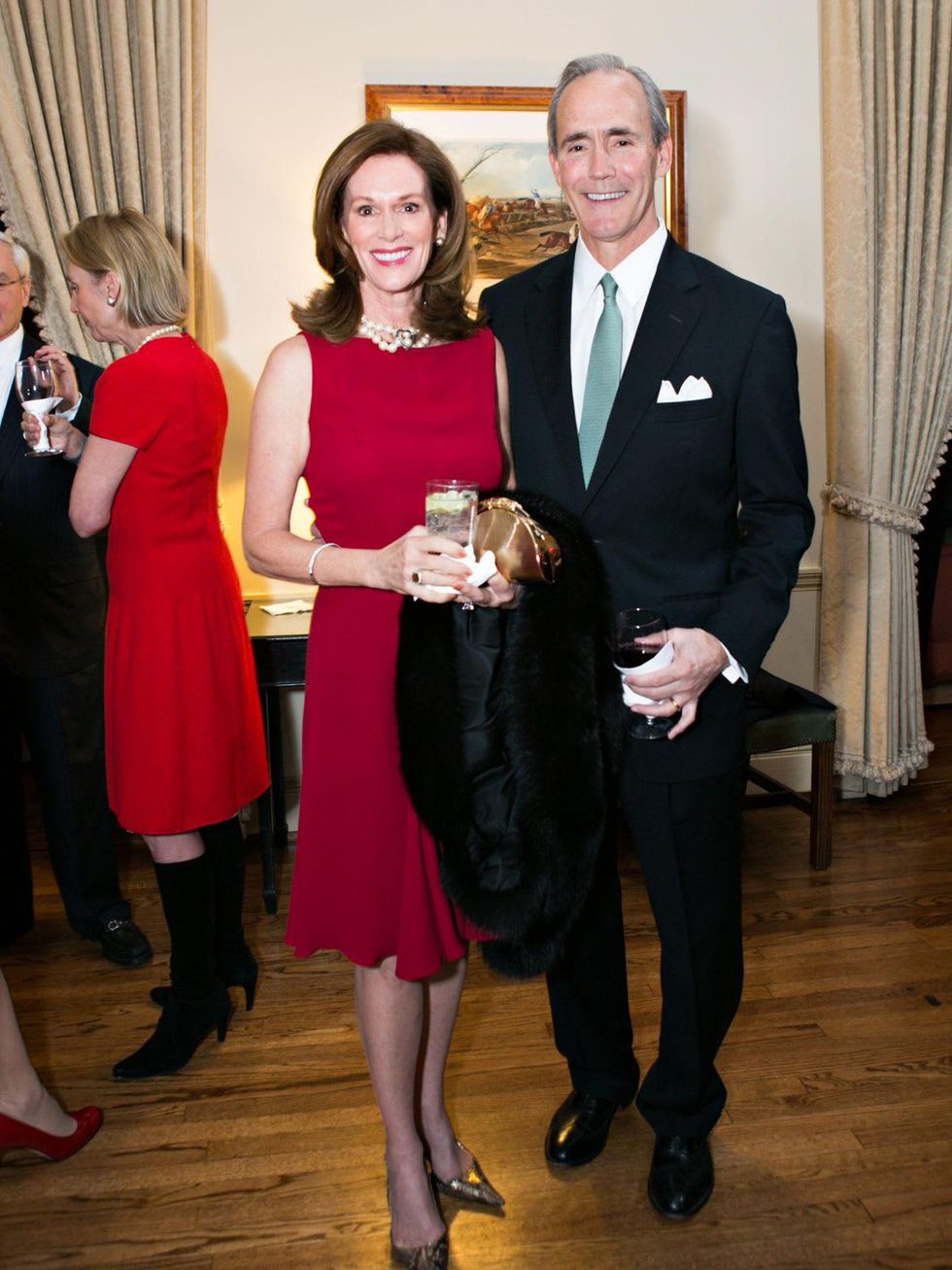 41 Susan and Charles Wolcott at the Memorial Park Conservancy Gala February 2014