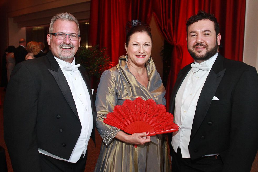 41 Wes Hart, from left, Birgitt Van Wijk and Noe Quintana Houston Grand Opera Ball April 2015
