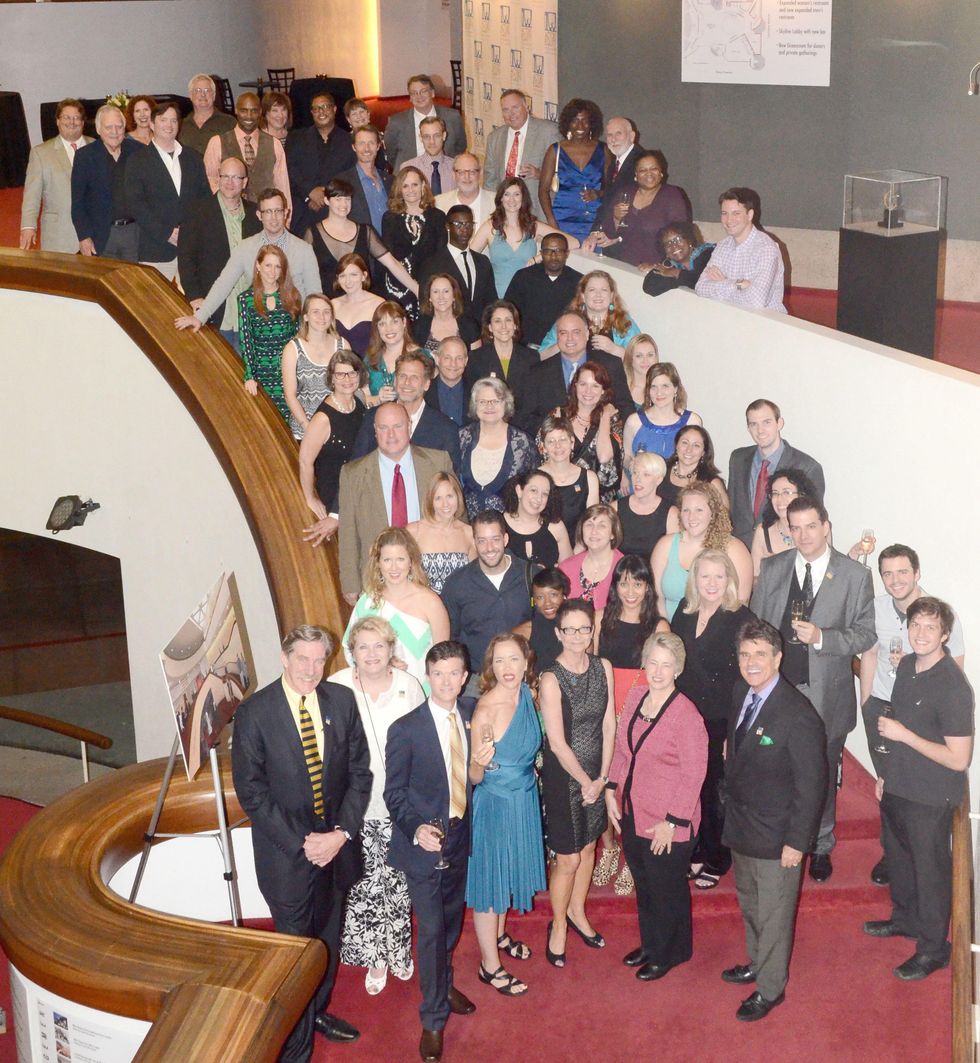 42 Actors' Equity Fund anniversary event September 2013 crowd
